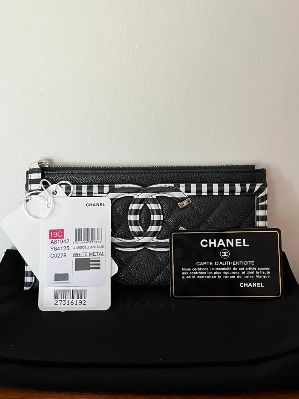 CHANEL caviar quilted